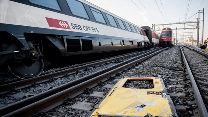 Zugunglück in Rafz: S-Bahn überfuhr Signal