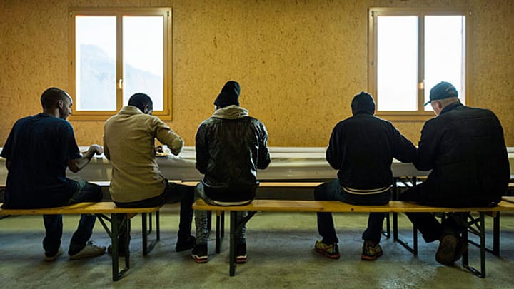Weniger Flüchtlinge suchen Asyl in der Schweiz