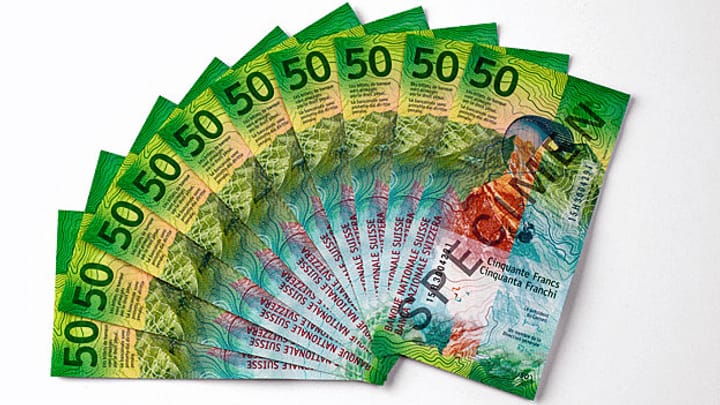 Die neue 50-Franken-Note – Fälschern einen Schritt voraus