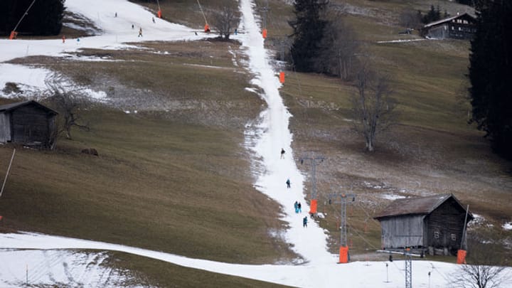 Bergbahnen fordern raschere Entschädigung bei Schneemangel