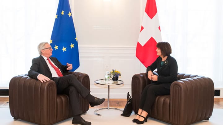 Schweiz fühlt sich von EU-Kommission düpiert