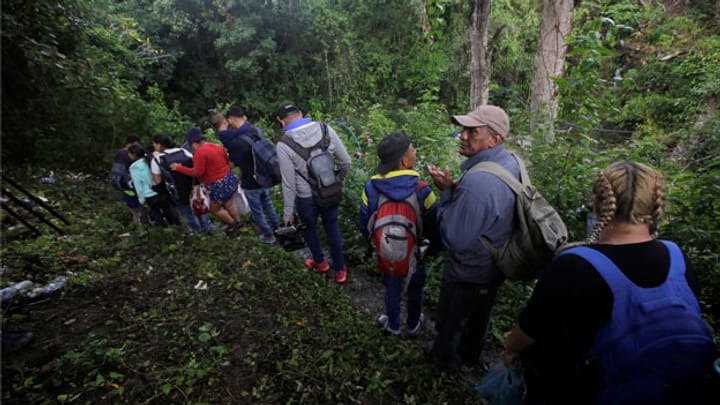 Migranten aus Honduras unerwünscht