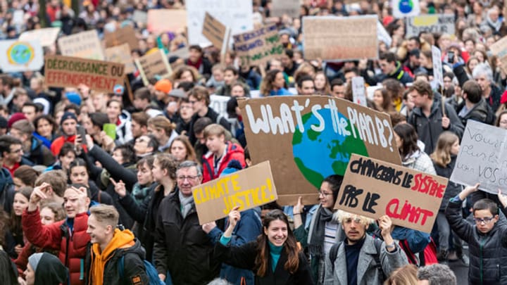 Forderungen und Selbstkritik an Klimastreiks