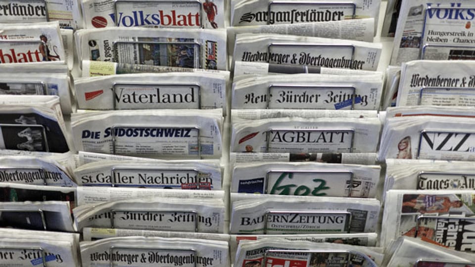 Schweizer Medien: Einbruch bei den Werbeeinnahmen