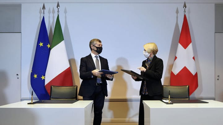 Archiv: Neues Grenzgängerabkommen mit Italien unterzeichnet
