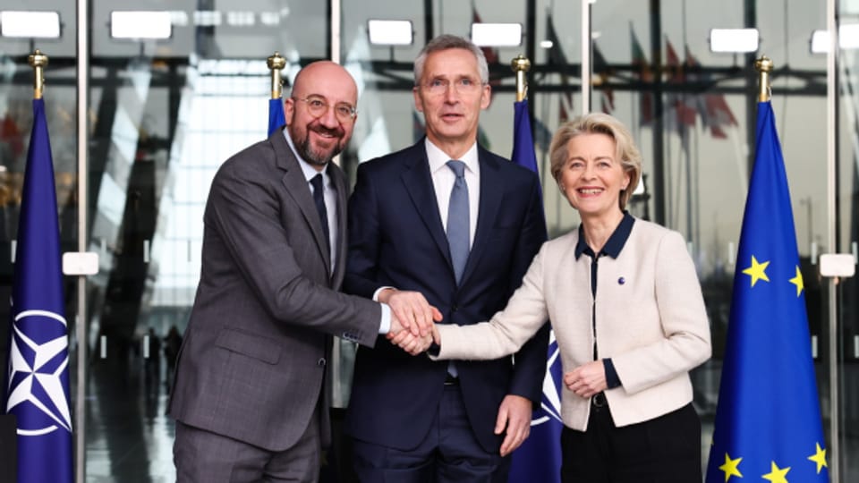 Nato und EU wollen Zusammenarbeit ausbauen