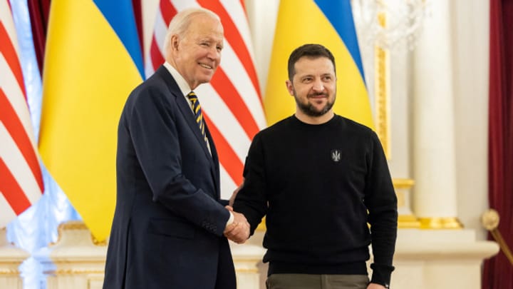 US-Präsident Biden zu Besuch in Kiew