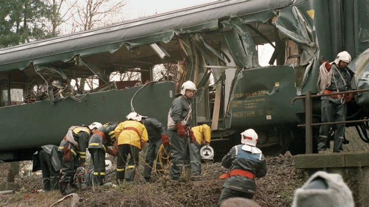 Heute vor 23 Jahren: Schweres Zugunglück in Däniken SO