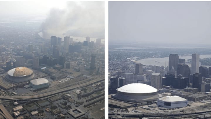 Heute vor 12 Jahren: Hurrikan Katrina trifft auf New Orleans