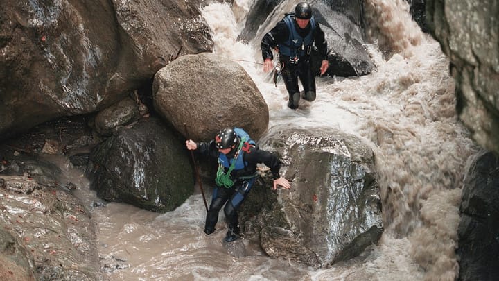 Heute vor 19 Jahren: Canyoningunglück im Berner Oberland