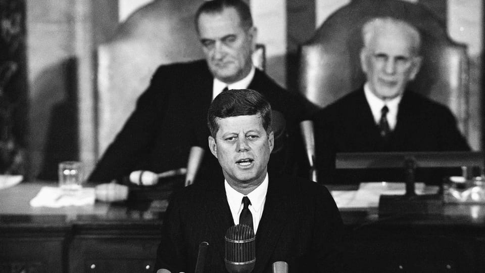 Heute vor 59 Jahren: J.F. Kennedys «Mond-Rede»