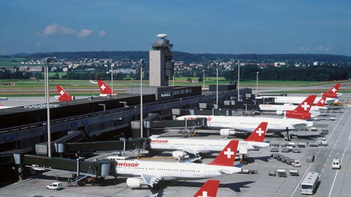 Heute vor 23 Jahren: Privatisierung des Flughafens Zürich