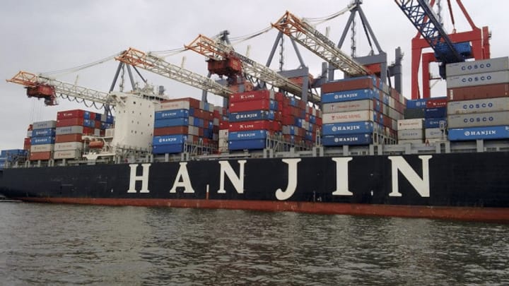 Container-Schifffahrt in der Krise