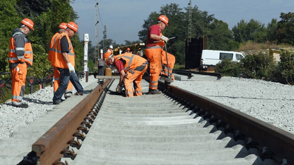 Baustellen an der Rheintalbahn sorgen für Unmut