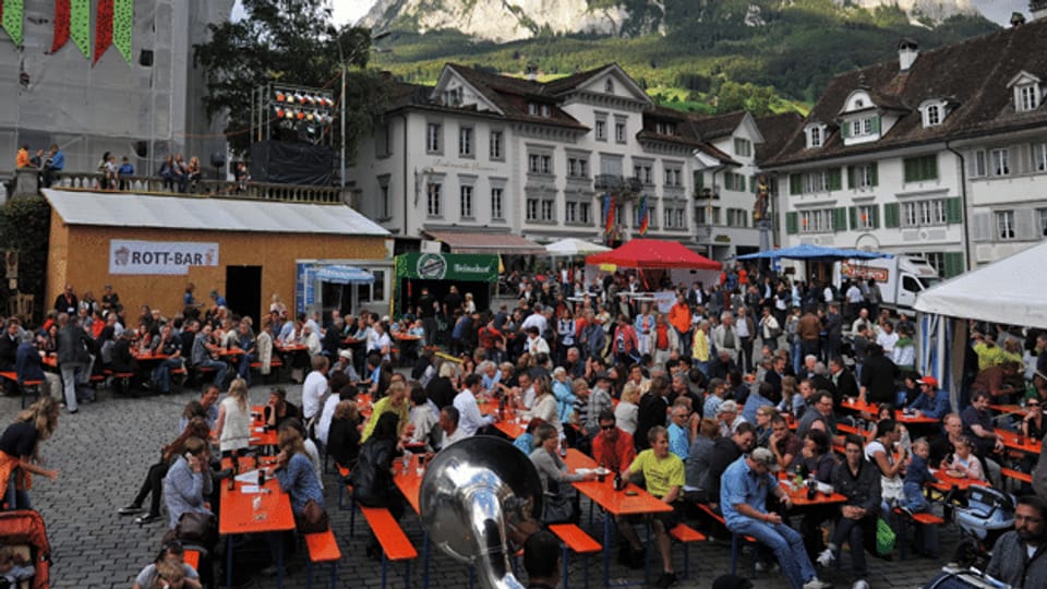 Jazz und Folklore bilden eine Einheit in Schwyz