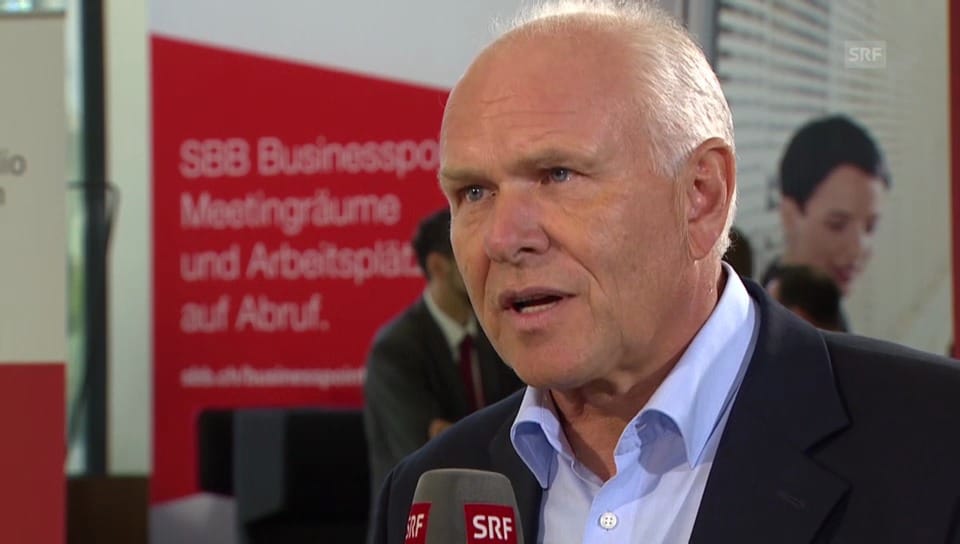Swissmem-Präsident Hans Hess zum ersten Quartal