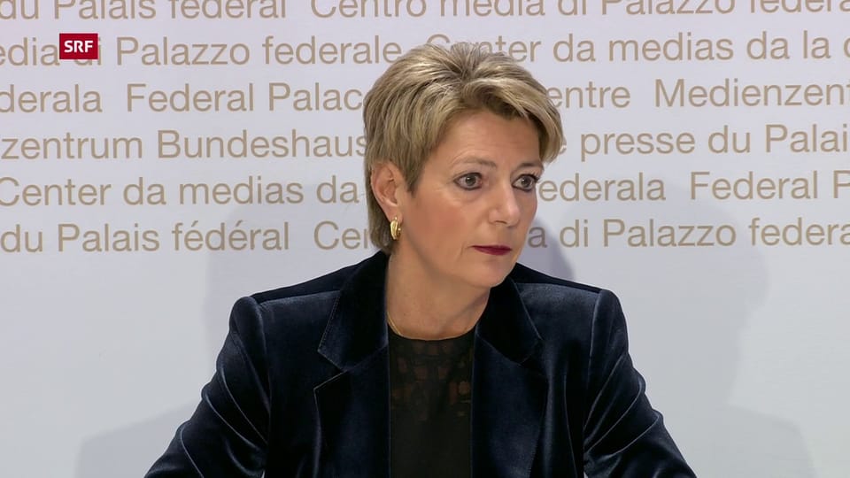 Karin Keller-Sutter: «Mit dem Gegenvorschlag wird verbindlich, was bisher freiwillig war»
