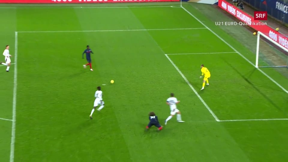 U21-Nati trifft zum 1:2 und «schenkt» Frankreich das 1:3
