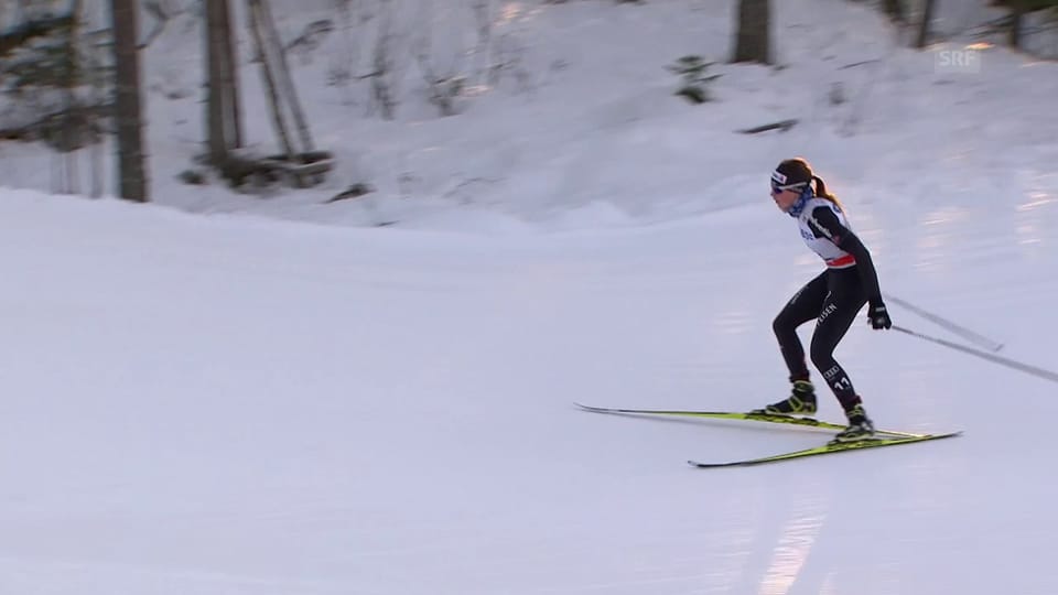 Von Siebenthal geht im Skiathlon die Luft aus