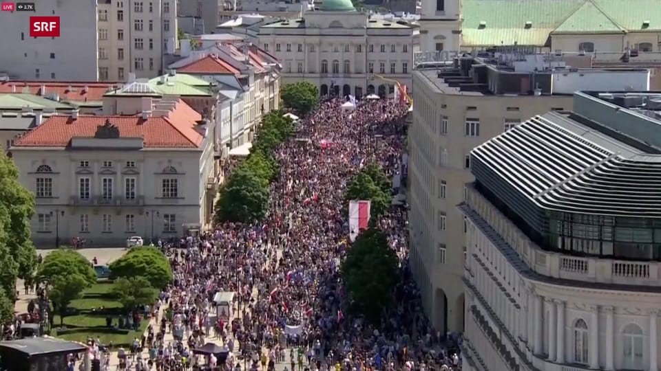Polen: Proteste gegen Regierungspartei