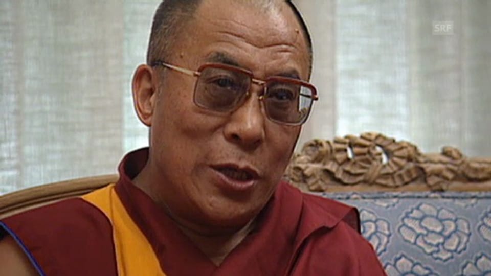 Dalai Lama auf Besuch in Bern («Tagesschau» vom 19.8.1991)