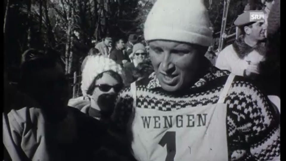 1962: Mathis siegt im Slalom