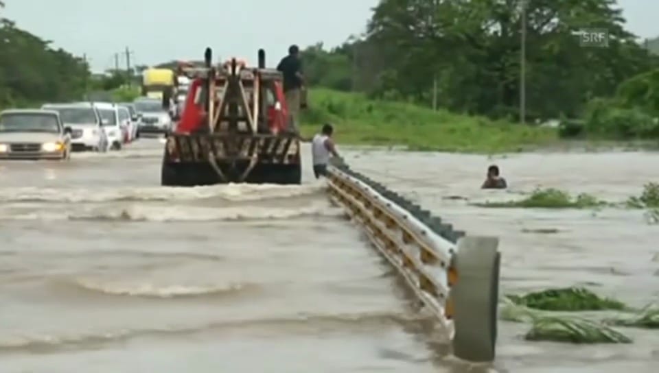 Überschwemmungen bei Oaxaca (ohne Kommentar)