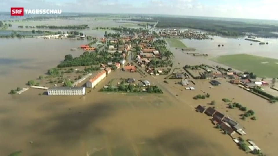 Hochwasser Budapest und Magdeburg