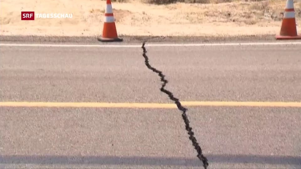 Kalifornien erlebt schwerstes Erdbeben seit 20 Jahren