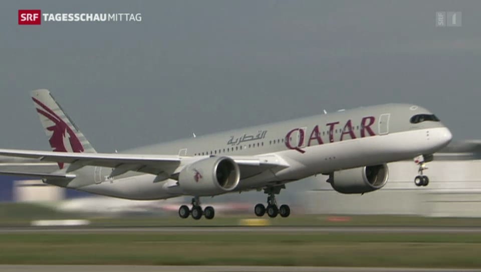 A350 wird an Katar ausgeliefert