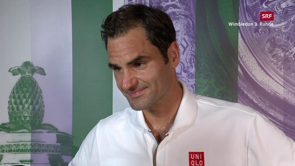 Federer: «Es war durchaus hart» (Engl.)