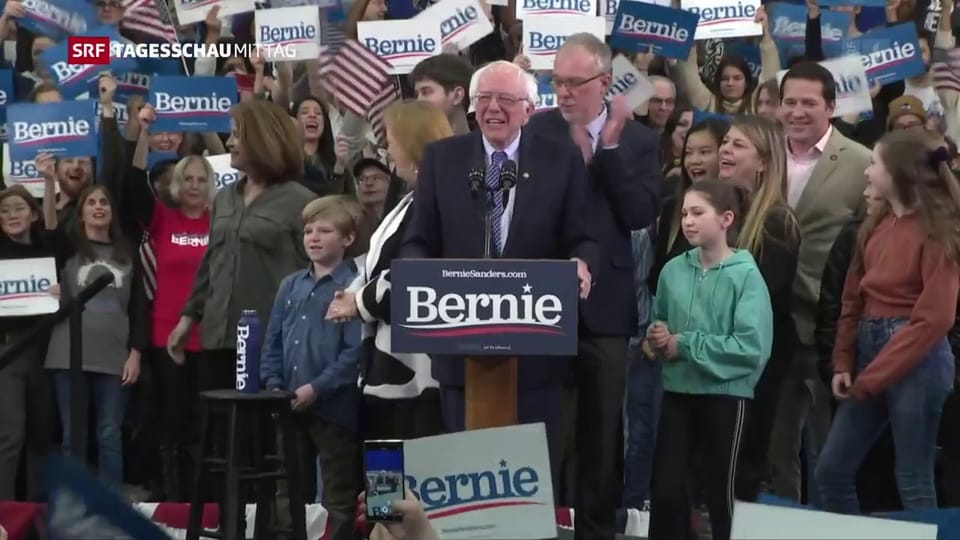 Bernie Sanders gewinnt Vorwahl in New Hampshire
