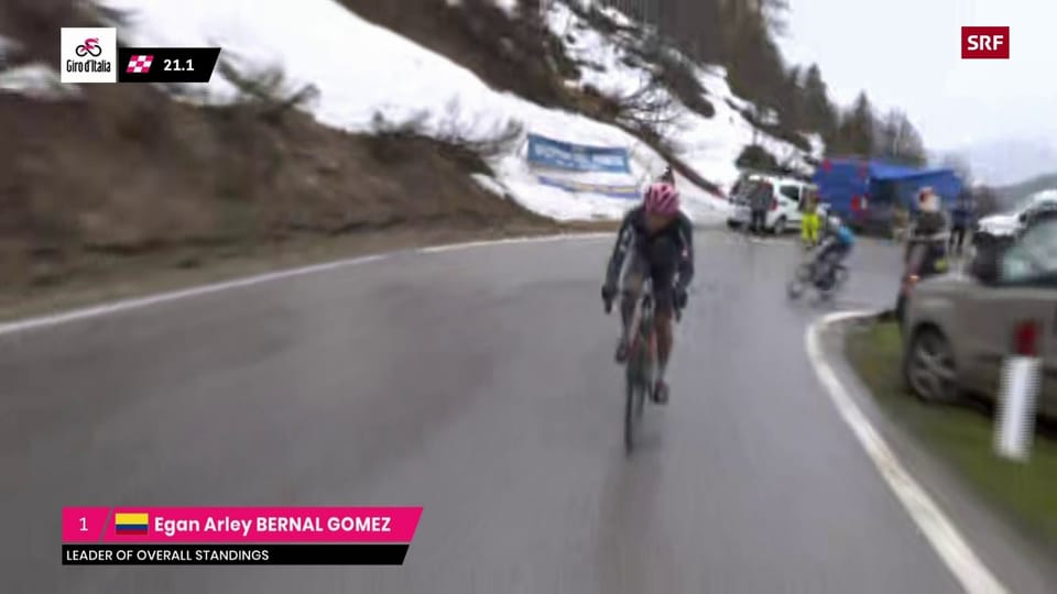 Bernal gewinnt Königsetappe am Giro