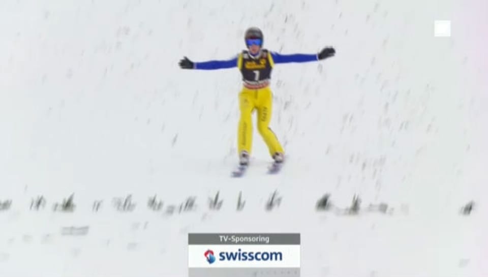 Skispringen: 1. Sprung Marco Grigoli («sportlive»)