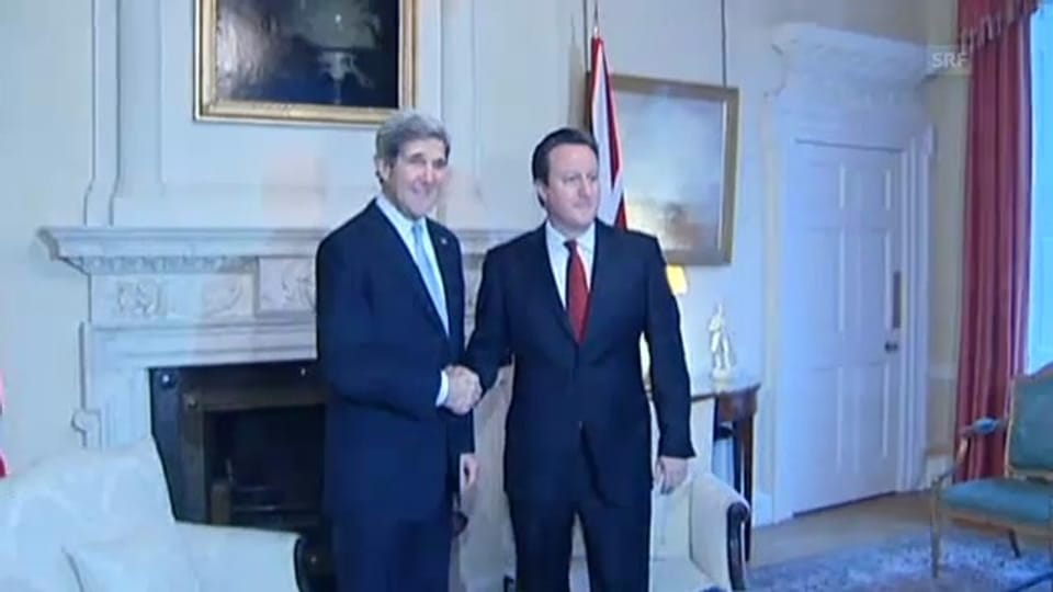 Kerry trifft Cameron in der Downing Street (unkommentiert)