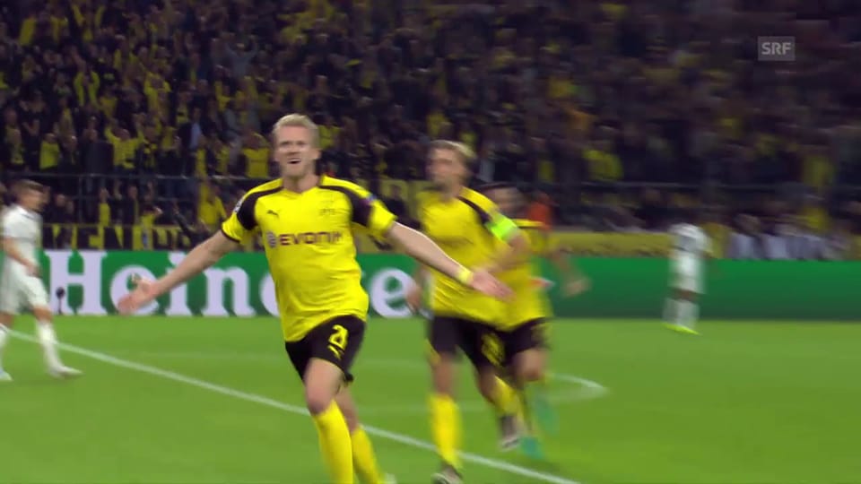 Die Highlights des Hinspiels Dortmund - Real