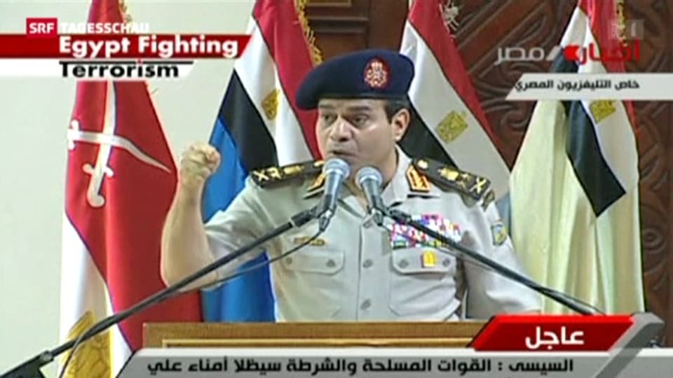 Armeeführer zur Lage in Ägypten
