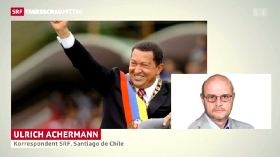 SRF-Korrespondent Ulrich Achermann zur Frage: Wer war Chávez?