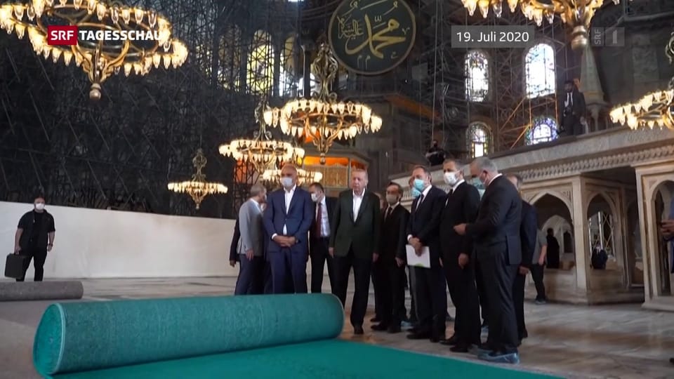 Istanbul: Hagia Sophia ist wieder Moschee