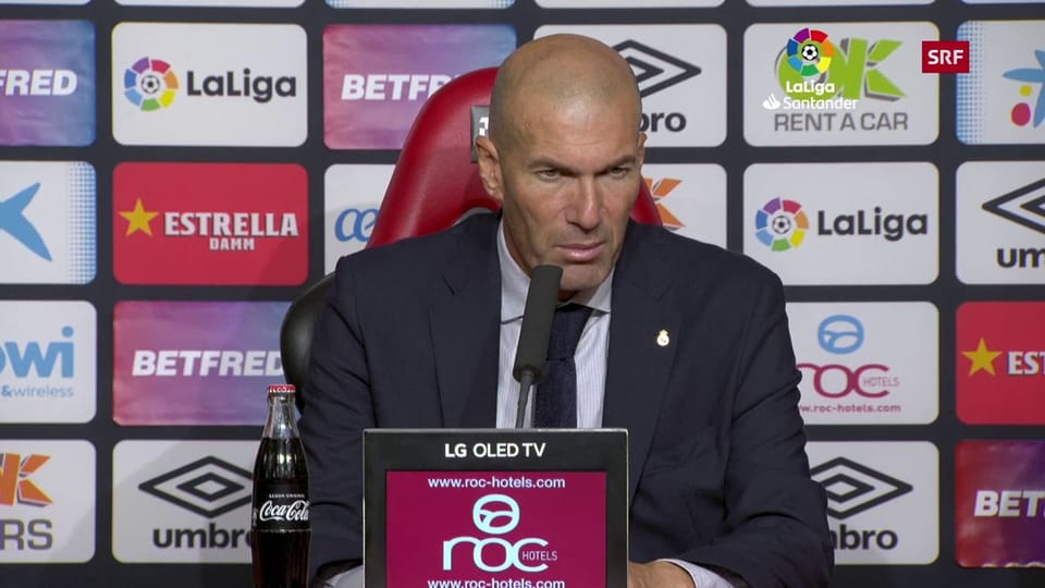Zidane nach Pleite gegen Mallorca: «Bin nicht beunruhigt»