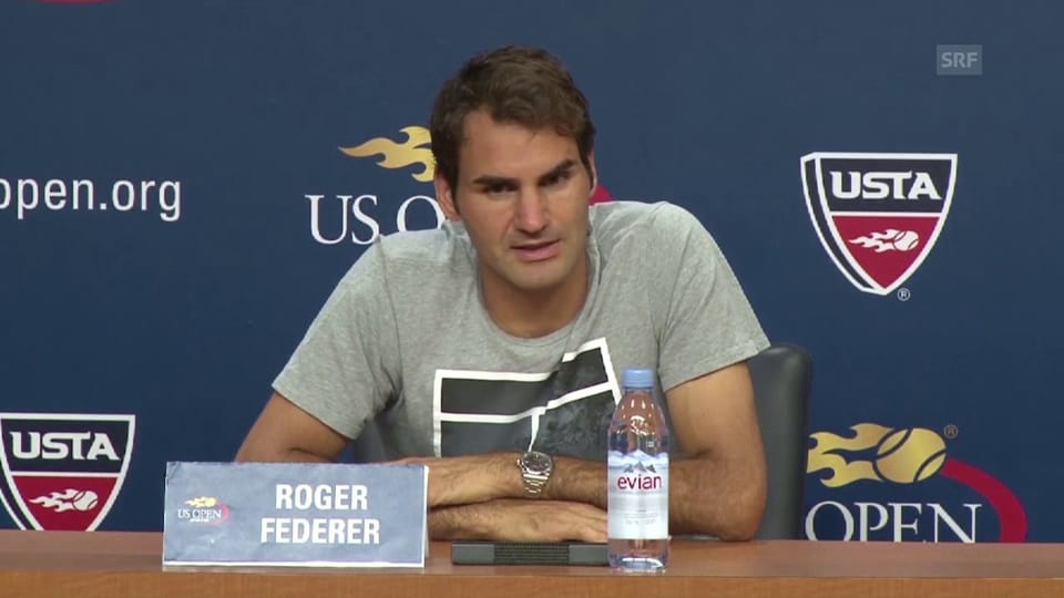 Federer über Gasquet (Englisch, Quelle: SNTV)