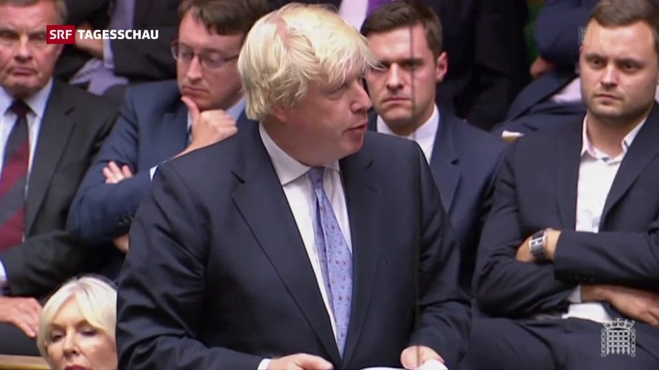 Breitseite von Boris Johnson im Parlament gegen die Regierungschefin