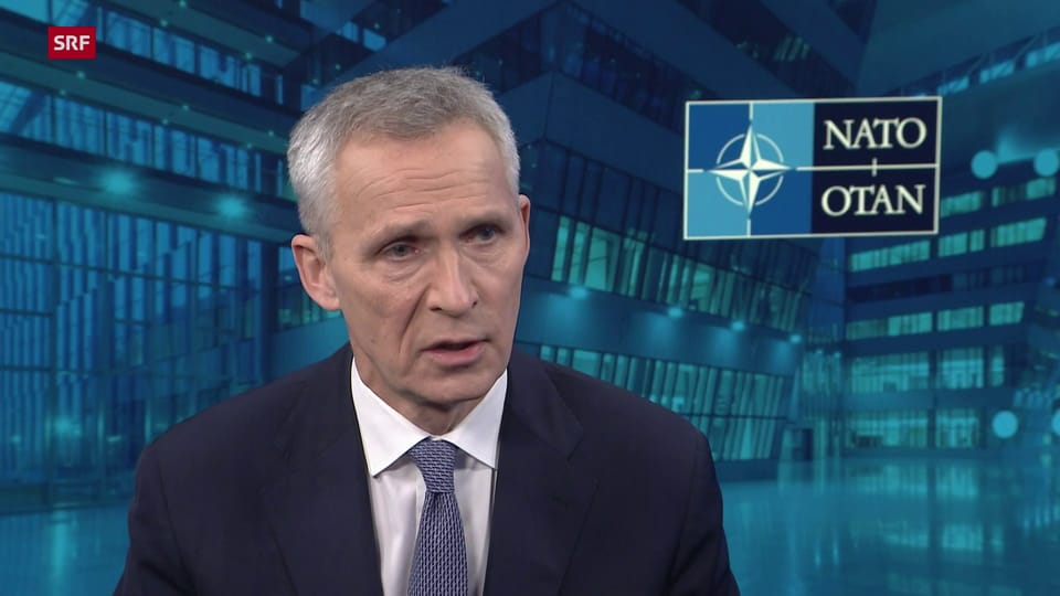 Nato-Generalsekretär Jens Stoltenberg im Interview mit Sebastian Ramspeck