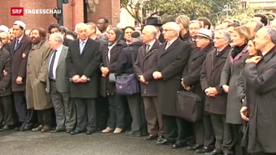 Trauerzeremonie für Toulouse-Opfer