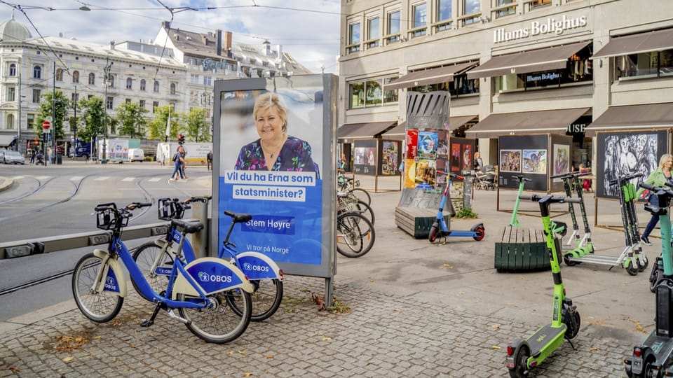 Norwegens Ministerpräsidentin Erna Solberg bangt um Wiederwahl