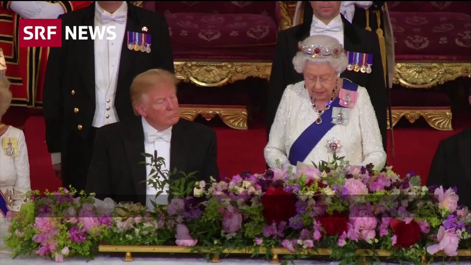 Queen erklärt Trump den Wert der Zusammenarbeit