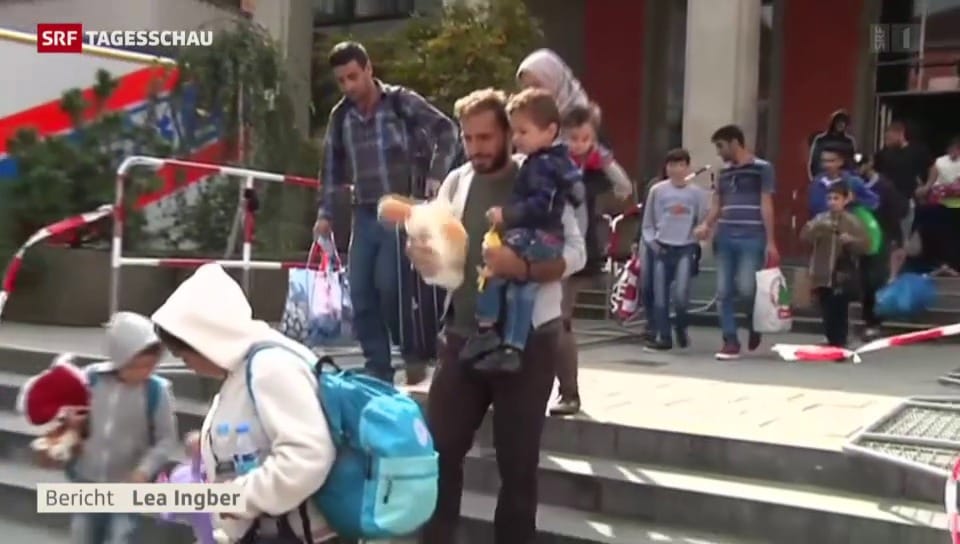 Deutschland öffnet Flüchtlingen das Tor zum Westen