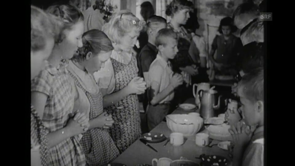 Pestalozzi Kinderdorf (Schweizer Filmwochenschau, 31.8.1951)