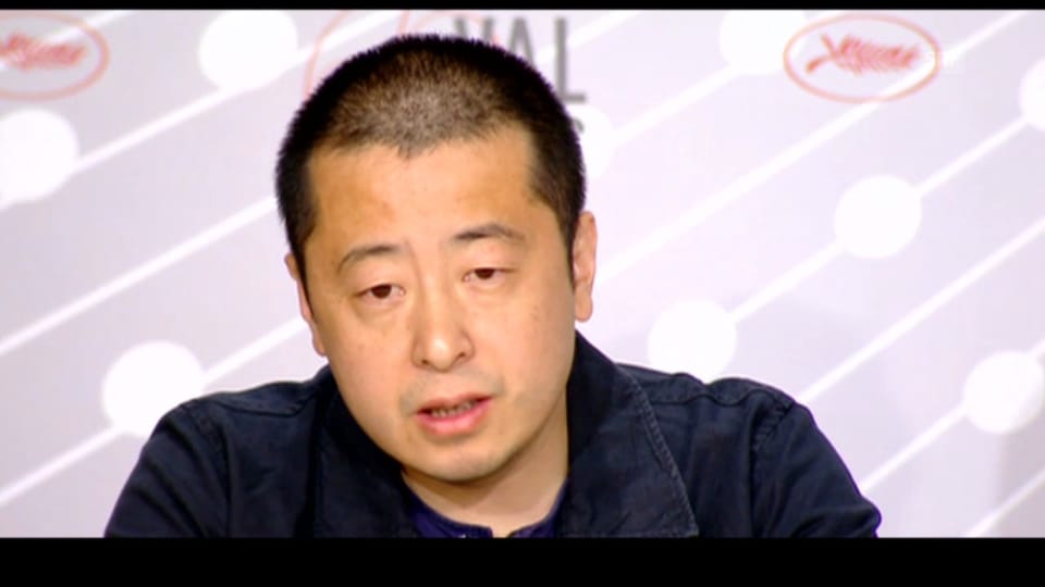 Regisseur Jia Zhangke am Filmfestival in Cannes 2013