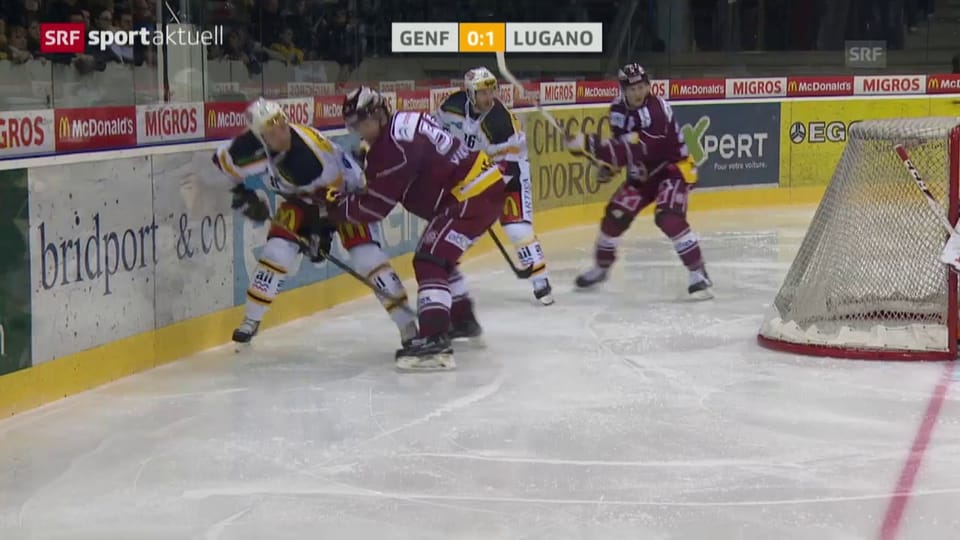 Spiel 4 zwischen Genf und Lugano